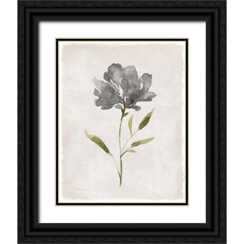 Botanical Beauty II Black Ornate Wood Framed Art Print with Double Matting by Robinson, Carol