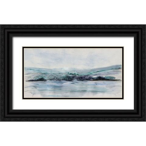 Beech Mountain Black Ornate Wood Framed Art Print with Double Matting by Jill, Susan