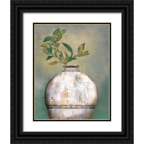 Global Vessel II Black Ornate Wood Framed Art Print with Double Matting by Tava Studios