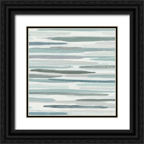 Wind and Water II Black Ornate Wood Framed Art Print with Double Matting by Jill, Susan