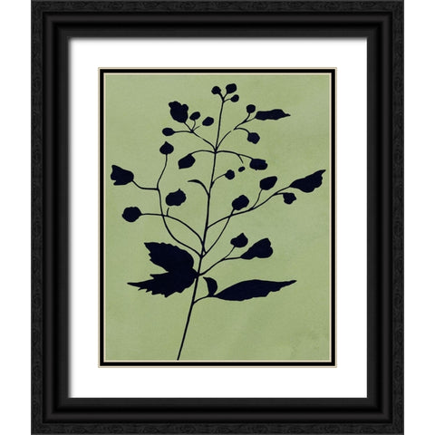 Earthly Botanical II Black Ornate Wood Framed Art Print with Double Matting by Jill, Susan