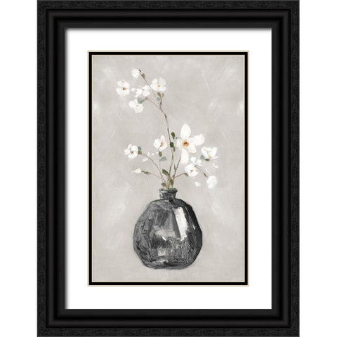 Cottage Spring II Black Ornate Wood Framed Art Print with Double Matting by Swatland, Sally