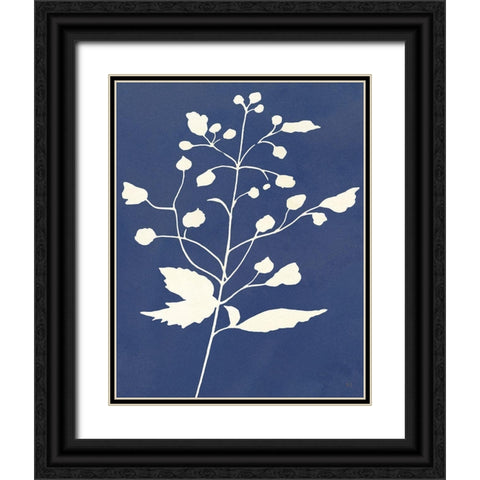 Night Sky Silhouette II Black Ornate Wood Framed Art Print with Double Matting by Jill, Susan