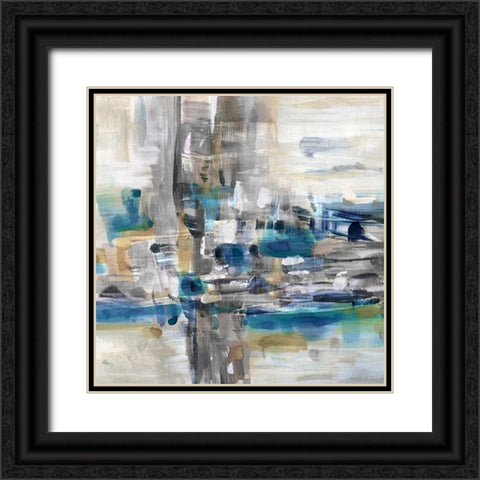 Burnt Pine II Black Ornate Wood Framed Art Print with Double Matting by Jill, Susan