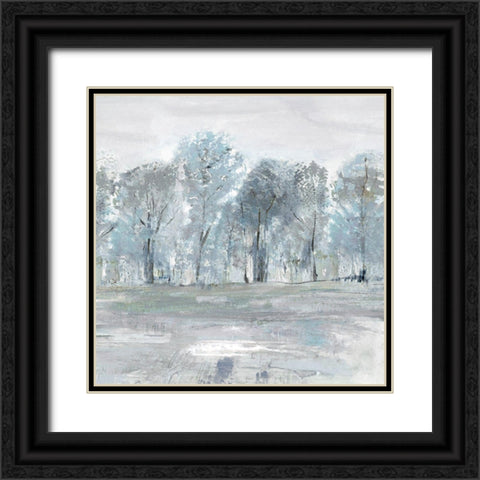 High Meadow I Black Ornate Wood Framed Art Print with Double Matting by Jill, Susan