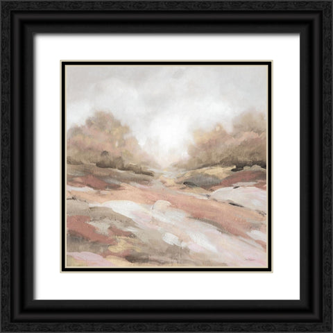 Painted Hills Black Ornate Wood Framed Art Print with Double Matting by Robinson, Carol