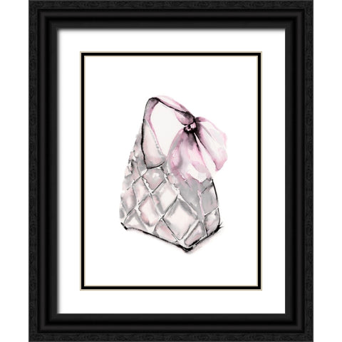 Quilted Hobo Black Ornate Wood Framed Art Print with Double Matting by Chang, Stella