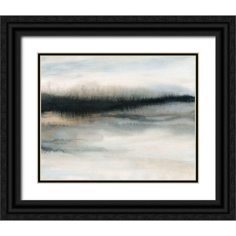 Reaching Dusk Black Ornate Wood Framed Art Print with Double Matting by Robinson, Carol
