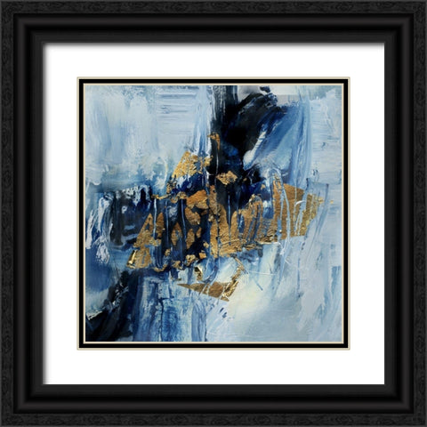 Near Cold Spring Black Ornate Wood Framed Art Print with Double Matting by Jill, Susan