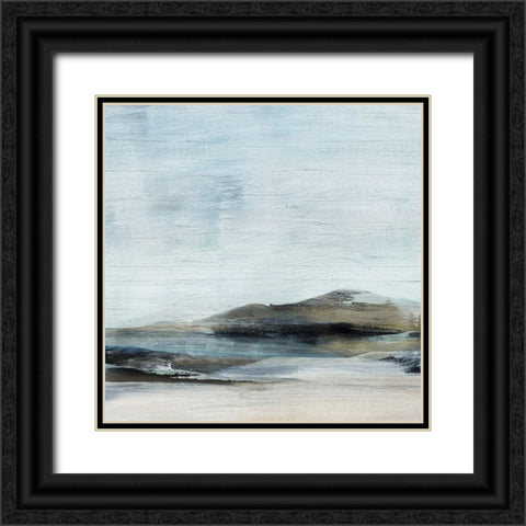 New Horizon Black Ornate Wood Framed Art Print with Double Matting by Shapiro, Judith
