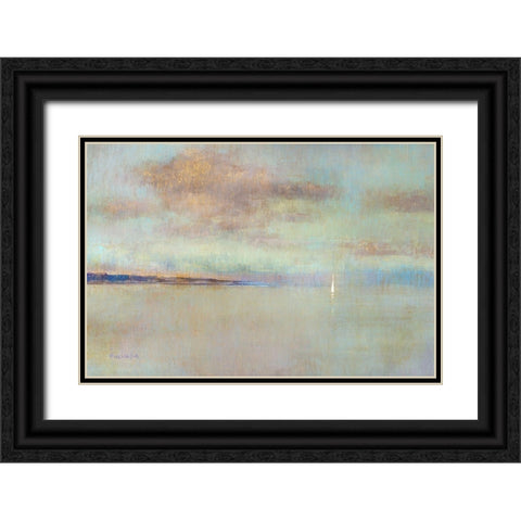 August Morning Black Ornate Wood Framed Art Print with Double Matting by Swatland, Katie