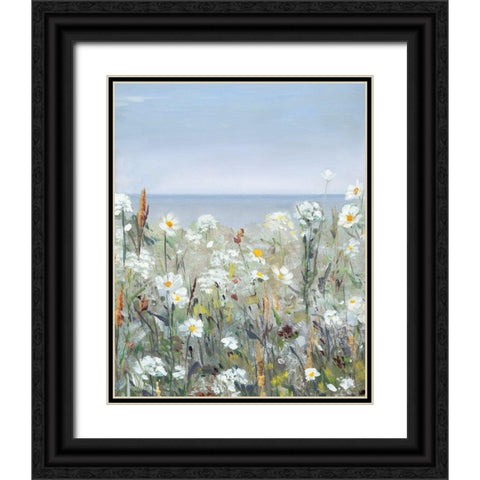 Wild Sea Breeze I Black Ornate Wood Framed Art Print with Double Matting by Swatland, Sally