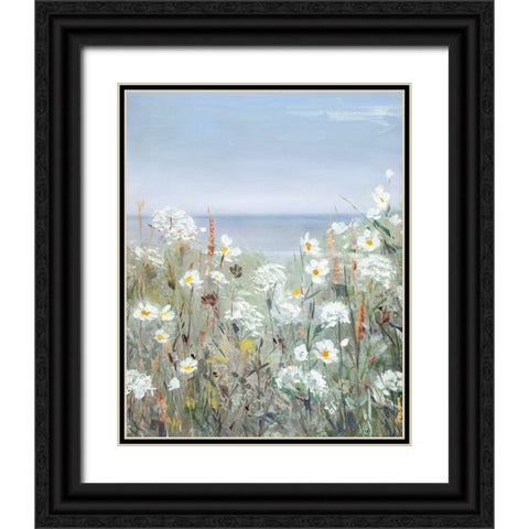 Wild Sea Breeze II Black Ornate Wood Framed Art Print with Double Matting by Swatland, Sally