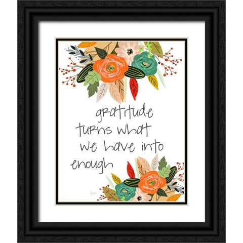 Illustrated Impressions II Black Ornate Wood Framed Art Print with Double Matting by Finn, Livi