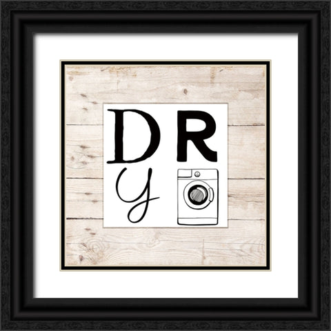 Dry Black Ornate Wood Framed Art Print with Double Matting by Santiago, Daniela