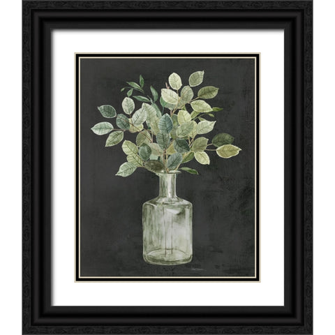 Artisanal Bouquet II Black Ornate Wood Framed Art Print with Double Matting by Robinson, Carol