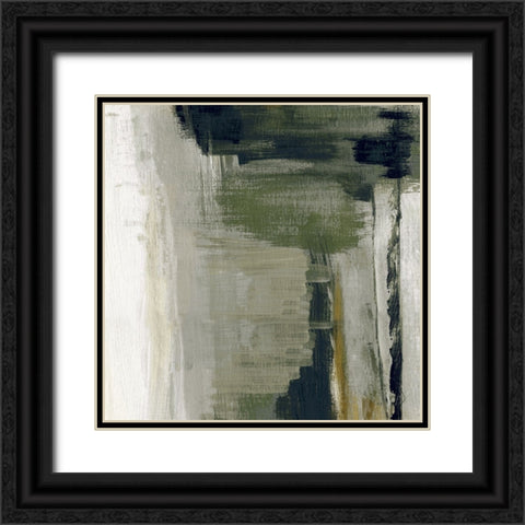 Meadow Dusk Black Ornate Wood Framed Art Print with Double Matting by Jill, Susan