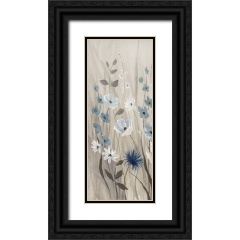 Touch of Blue Spring II Black Ornate Wood Framed Art Print with Double Matting by Nan