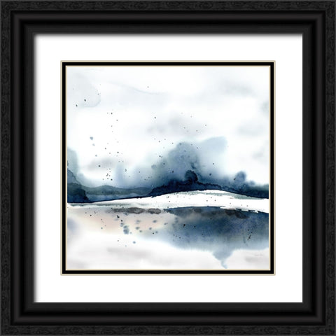 Watersmeet II Black Ornate Wood Framed Art Print with Double Matting by Gunn, Kourtni