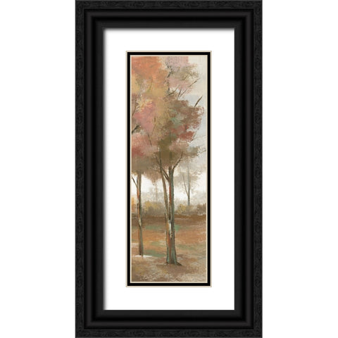 Pastel Meadow I Black Ornate Wood Framed Art Print with Double Matting by Nan