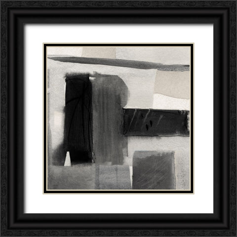 Evening Shadows II Black Ornate Wood Framed Art Print with Double Matting by Jill, Susan