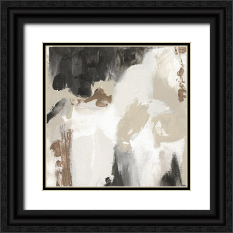 Summer Sands I Black Ornate Wood Framed Art Print with Double Matting by Jill, Susan