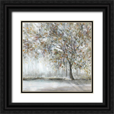 Majestic Timber Black Ornate Wood Framed Art Print with Double Matting by Robinson, Carol