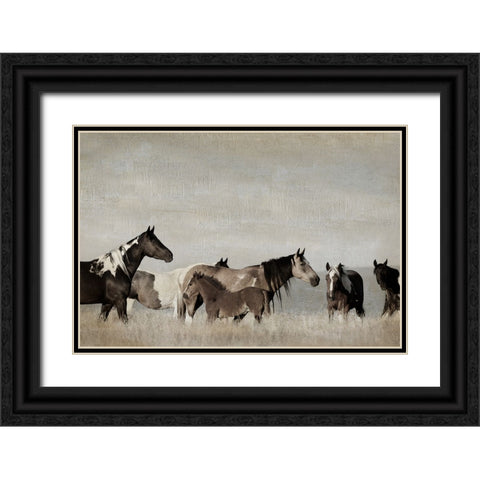 Ranging Free Black Ornate Wood Framed Art Print with Double Matting by Delimont, Danita