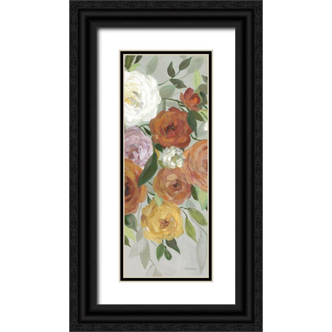 Delicate Blend II Black Ornate Wood Framed Art Print with Double Matting by Robinson, Carol