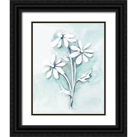 Bohemian Blue II Black Ornate Wood Framed Art Print with Double Matting by Chang, Stella