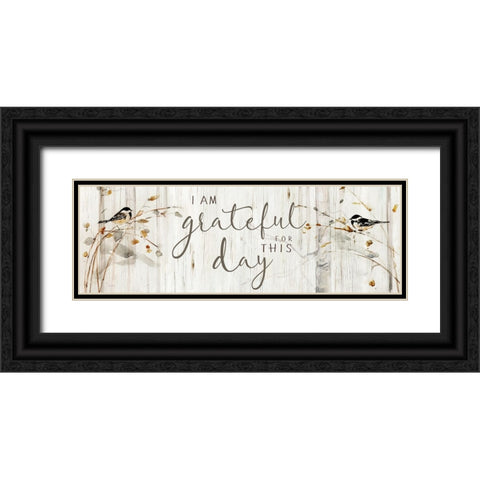 Heaven and Nature Grateful Black Ornate Wood Framed Art Print with Double Matting by Swatland, Sally