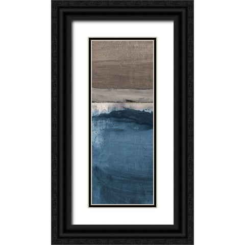 Midnight Sky I Black Ornate Wood Framed Art Print with Double Matting by Jill, Susan