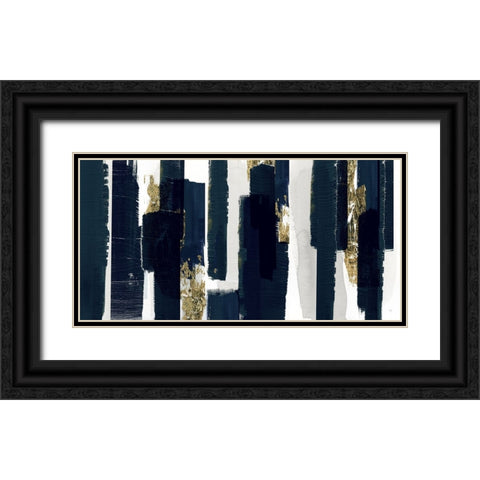 Brooklyn Walk Black Ornate Wood Framed Art Print with Double Matting by Jill, Susan