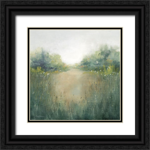 Sunrise Morning Black Ornate Wood Framed Art Print with Double Matting by Robinson, Carol