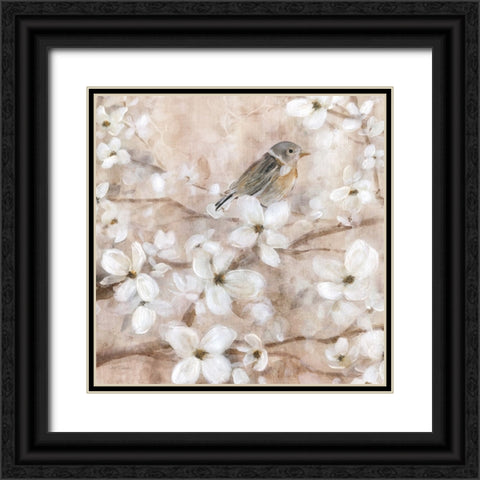 Fragrant Perch I Black Ornate Wood Framed Art Print with Double Matting by Robinson, Carol