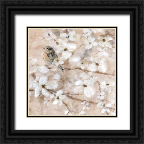 Fragrant Perch II Black Ornate Wood Framed Art Print with Double Matting by Robinson, Carol