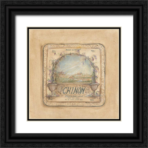 Chinon Black Ornate Wood Framed Art Print with Double Matting by McRostie, Kate