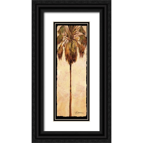 Hollywood Black Ornate Wood Framed Art Print with Double Matting by James, Mary Anne