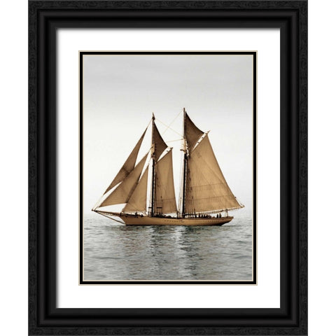Mystic Journey I Black Ornate Wood Framed Art Print with Double Matting by LeBlanc, Frederick J.