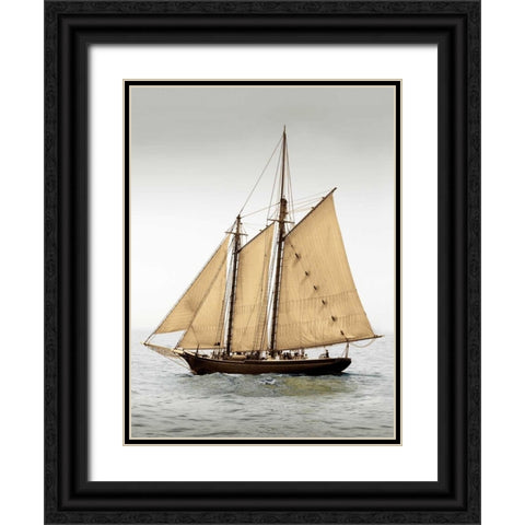 Mystic Journey II Black Ornate Wood Framed Art Print with Double Matting by LeBlanc, Frederick J.