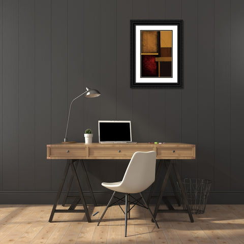 Gateways I Black Ornate Wood Framed Art Print with Double Matting by St.Germain, Patrick