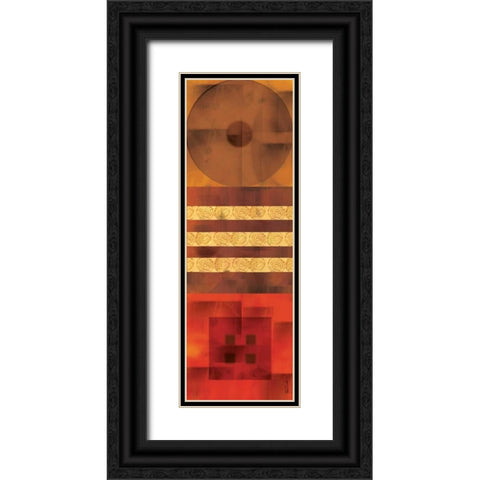 Endurance Black Ornate Wood Framed Art Print with Double Matting by Venter, Tandi