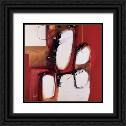 The Drum Black Ornate Wood Framed Art Print with Double Matting by Barnes, Natasha