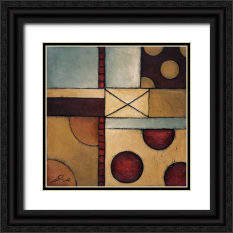 Cruisin Black Ornate Wood Framed Art Print with Double Matting by Eve