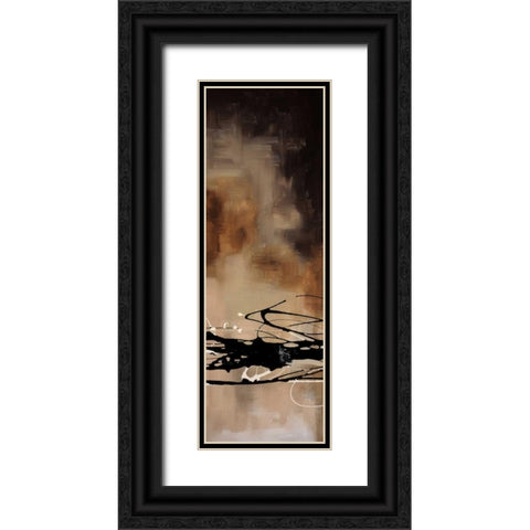 Tobacco and Chocolate I Black Ornate Wood Framed Art Print with Double Matting by Maitland, Laurie