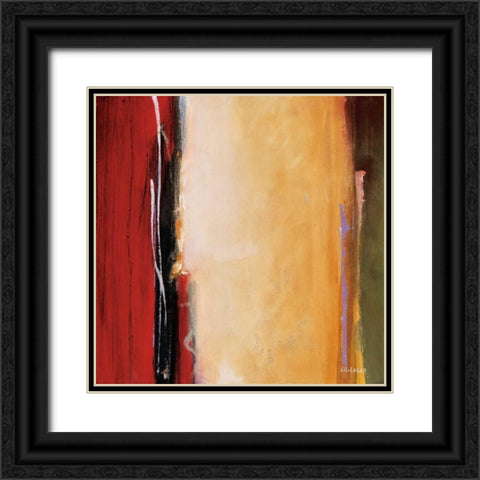 Solar Emission I Black Ornate Wood Framed Art Print with Double Matting by Li-Leger, Noah