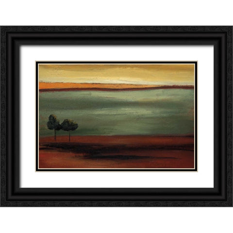 Morning Song Black Ornate Wood Framed Art Print with Double Matting by Salemink-Roos, Ursula