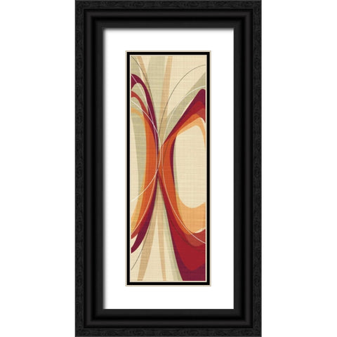 Vanguard I Black Ornate Wood Framed Art Print with Double Matting by Ahava