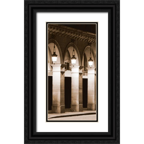 Paris Lights I - Arches I Black Ornate Wood Framed Art Print with Double Matting by Maihara/Watt, Jeff/Boyce