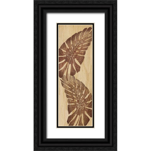 Tiki Grove I Black Ornate Wood Framed Art Print with Double Matting by Ahava